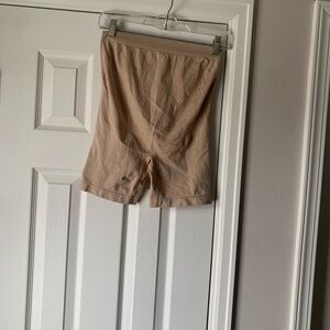Motherhood Beige Maternity Support Shorts